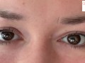 saying I LOVE YOU repeatedly with a close up of just my eyes for 1:11 mins - glimpseofme
