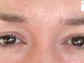 saying I LOVE YOU repeatedly with a close up of just my eyes for 1:11 mins - glimpseofme