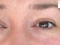 saying I LOVE YOU repeatedly with a close up of just my eyes for 1:11 mins - glimpseofme