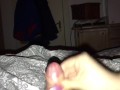 Long Nails Handjob with huge cumblast