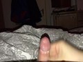 Long Nails Handjob with huge cumblast