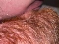 FAN REQUEST His POV Cross Streaming w/ MILF & soaking her pussy. I lick her pissy clit when complete