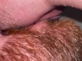 FAN REQUEST His POV Cross Streaming w/ MILF & soaking her pussy. I lick her pissy clit when complete