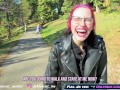 Fuck me in Park for Cumwalk - Public Agent Pickup Russian Student to Real Outdoor Sex / Kiss Cat
