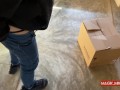 PART 2 - Perv cock flasher gets caught and fucks innocent delivery girl