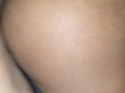 Hot Latina Wife MOANING when Her Tight Pussy is Fucked Hard from Behind and Creampied