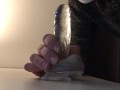 Sucking strap on, need some women