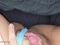 Panty Stuffing Fetish. Sniff My Sloppy Pussy. Pervert. Blue Panty Play.