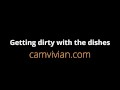 Getting dirty with the dishes