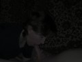 wife sucked husband and licked balls until he finished
