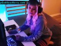 EGirl Cosplay Facesitting