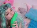 Horny Fairy Elf Sucks Dragon Toy so deep Karneli Bandi