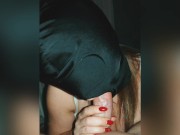 My roommate's first amateur blowjob POV