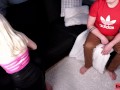 Sharing my girlfriend with random guy from the bar - my first cuckold treesome