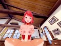 Pyra jerks you with her big tits, lets you cum on them - Xenoblade Chronicles 2 Hentai.