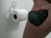 Bad dragon Chance cocksleeve masturbation and piss