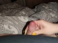 Quick Handjob with yellow claws *huge cumblast*