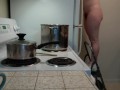 Stoned PAWG Shows Her Butt & Makes Black-Eyed Peas For Yo' Broke Ass! Naked in the Kitchen Ep. 20