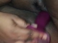 Pleasure my pussy with my pink dildo