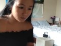 5ft Asian Model "PingSun" Fucked Hard and Rough at the Office! (OnlyFans/IG - DaddyslilAsian23)