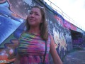 Public Agent Elisa Tiger Fucked Doggystyle Below Highway