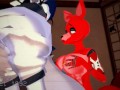Five Nights at Freddy's Inspired - Foxy titjob and sex - Hentai