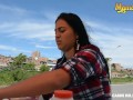 CarneDelMercado - Andrea Gaviria Big Booty Latina Colombiana Teen Takes Huge Cock In Her Tight Pussy