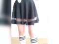 Innocent, petite, kawaii schoolgirl teasing - smolpastel