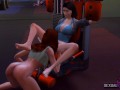 I Get Injured at the Gym and My Trainer Helps Me Eating My Pussy - Sexual Hot Animations