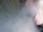 Spun Sexy Bunny Blowing Clouds on My BBC