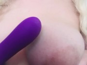 Playing with my new sex toy with some dirty talk! 