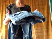 Hocking A Loogie and Spitting On My Smelly Jeans