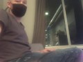 Downtown Public Window Sex Toy Play