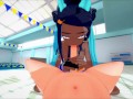 Cute gym leader Nessa fucked from your POV.