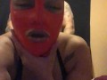 Latex mask dirty talk submissive slave in training part 2 slut wife