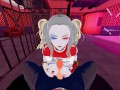 POV fucking Harley Quinn in the sec dungeon, cumming in her pussy - DC Comics Hentai.