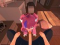 Iron Mouse gives a great blowjob before getting fucked hard - Vtuber Hentai.