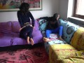 Please daddy, spank me hard!! Thick booty getting spanked