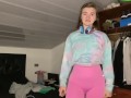 POV Stepsis pees her pants for you! Pee desperation