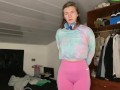 POV Stepsis pees her pants for you! Pee desperation