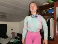 POV Stepsis pees her pants for you! Pee desperation