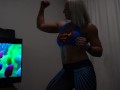 Super Girl Show Off