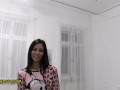 THIN HUNGARIAN GIRL CASTING with her REAL AGENT!