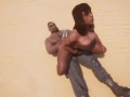Black Babe | Revers CowGirl | Cock Riding