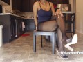 Ebony Size 11 Shoe Dangling 4/19/20