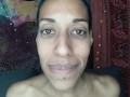 Wide eyes wide mouth drooling and dirty talk