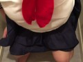【個人撮影】女子コスプレ♡おしっこ♡♡素人