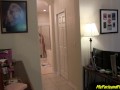 My Hot StepMom is a Total Slut In Her Bathroom