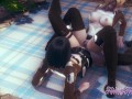 Attack on Titans - Annie & Mikasa Lesbian sex