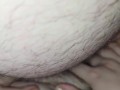 Wet, juicy, hairy pussy gets fucked until I cum